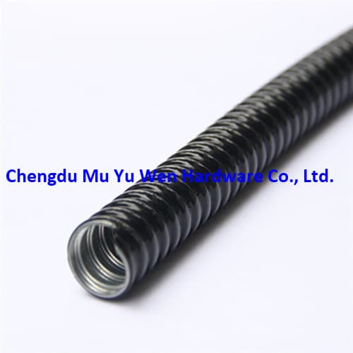 PVC coated squarelocked galvanized steel flexible conduit